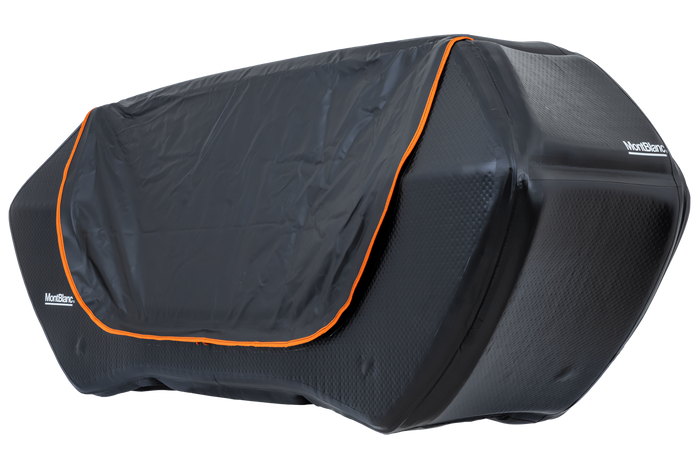 Zavazadlový box pro plošiny pro jízdní kola montované na tažné zařízení Mont Blanc Senja