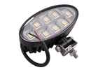 LED pracovní reflektorová svítilna TT TECHNOLOGY BLACK TT.13417 160xLED 8900lm oválná