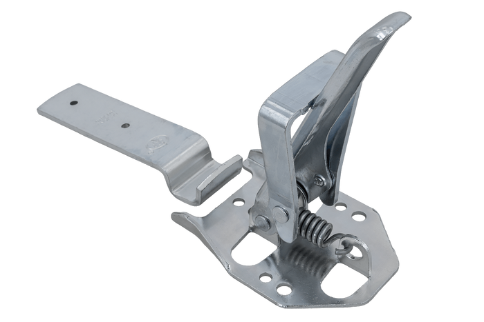 Boční tažné zařízení s upevňovacím prvkem STEELPRESS ZB-04+Z-01A pro úplné uzavření boku přívěsu