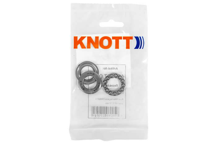 Ložisko pro opěrné kolo KNOTT TK60/ATK60 30x17mm