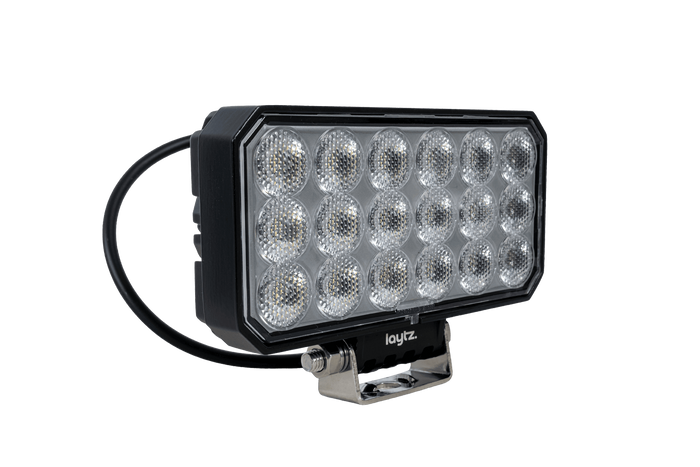 LED pracovní reflektorová svítilna LAYTZ LY7305 72xLED 7000lm obdélníková