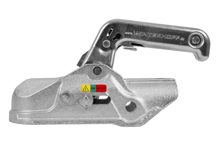 Kulové tažné zařízení WINTERHOFF WW 30-D3-K1212 pro přívěs 3000 kg s trubkovou ojí 50-51 mm, litinové