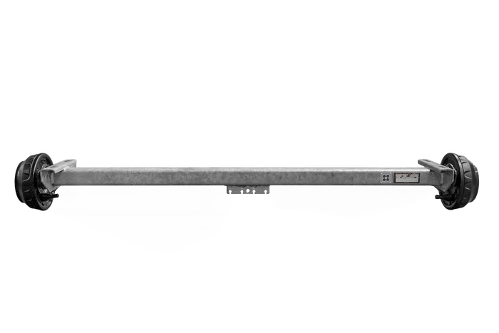 Brzděná náprava KNOTT VGB18MV pro přívěs/nosič automobilů 1800 kg 1750 mm 2220 mm 5x112