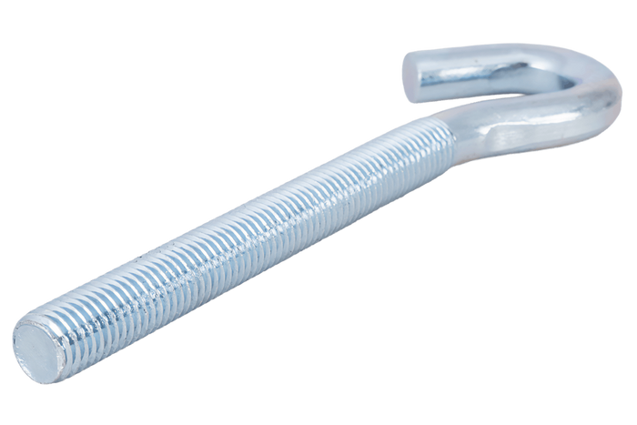 Stavební hák DROMET HZ M12x165 s otevřeným koncem (zahnutý)