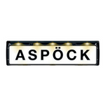 Rám na SPZ s LED osvětlením ASPOCK FLEXLED 12V kabel 0,8 m