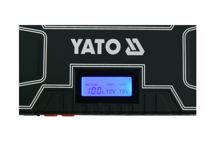 Powerbanka YATO YT-83082 12000mAh s LCD displejem