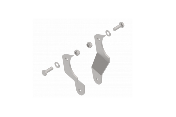 Montážní konzole tlumičů KNOTT P290037701 pro brzděné nápravy VGB8-18 A-36