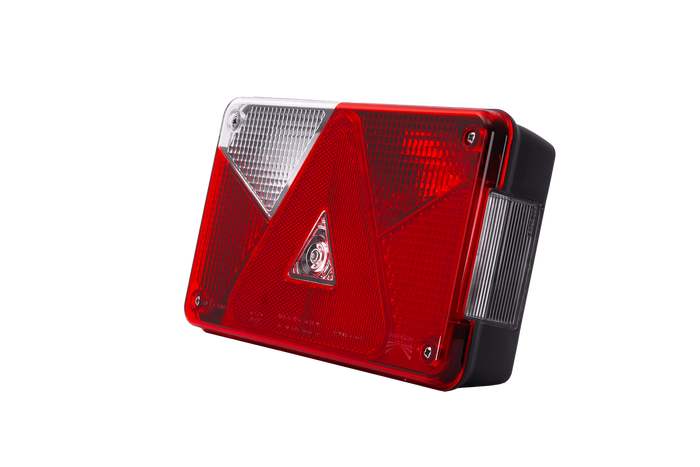 Sada světel: zadní světla ASPÖCK MULTIPOINT V + obrysová světla ASPÖCK FLEXIPOINT I + svazek ASPÖCK 4,5m 7PIN