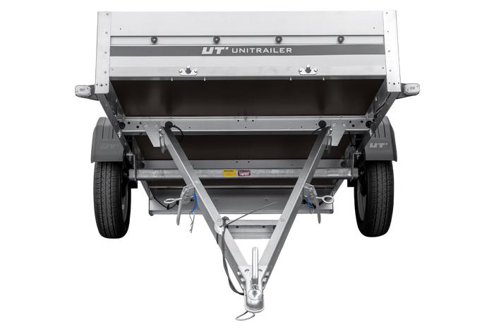 Přívěs s hliníkovými bočnicemi 230x125 Unitrailer Garden 230 KIPP ALU