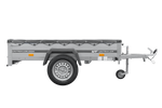 Přívěs za auto 200x125 UNITRAILER GARDEN 201 KIPP s rámem H-0 a šedým krytem