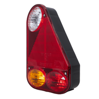 Zadní svítilna ASPÖCK Earpoint III, 5 funkcí, pravá