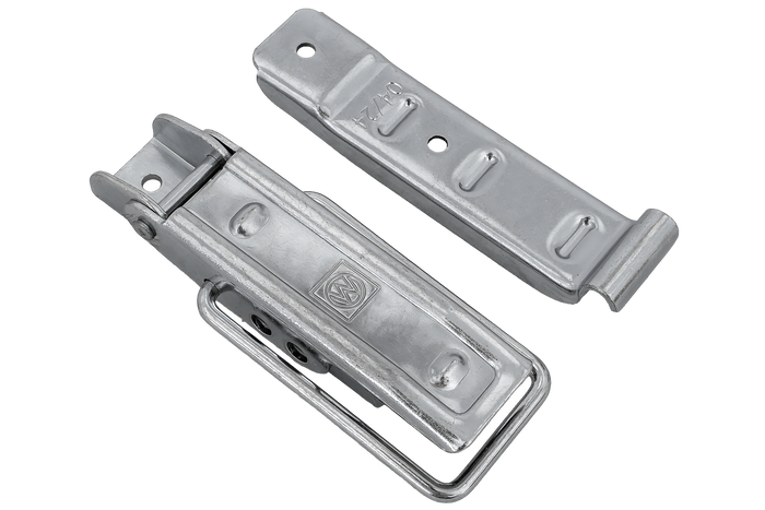 Boční tažné zařízení s přepážkou WINTERHOFF BV 10-2 + kompletní boční uzávěr přívěsu BVG 10-B