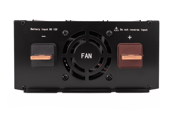 Měnič napětí 12V/230V (1000/2000W) KAMAR E1926