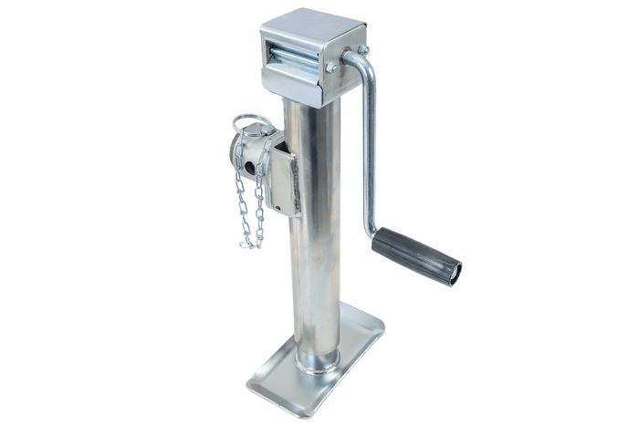 UNITRAILER TJ5001 výsuvná kliková opěra pro plošinový přívěs o hmotnosti 1300 kg 364-614 mm