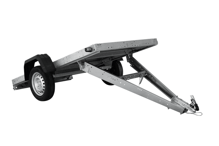 Přívěs pro auto 230x125 UNITRAILER FORCE 230 KIPP