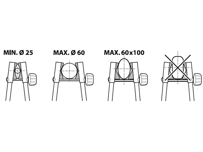 Peruzzo Modena - Nosič kol s úchytem na rám