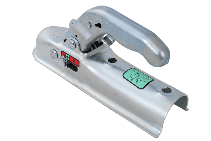 Kulové tažné zařízení KNOTT K7.5-C pro přívěs o hmotnosti 750 kg s trubkovou ojí o průměru 50 mm