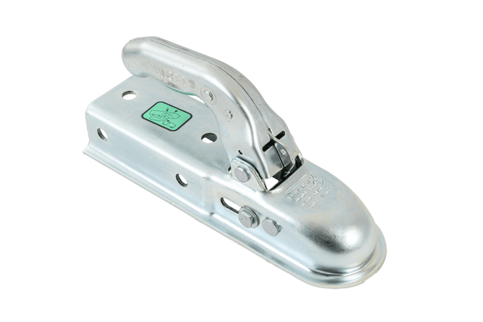 Kulové tažné zařízení KNOTT KQ14-B pro přívěs o hmotnosti 1400 kg s čtvercovou ojí 60 mm