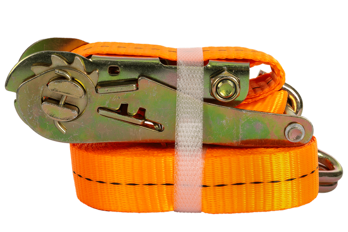 UNITRAILER 6m/25mm/1t oranžový přepravní pás s napínákem