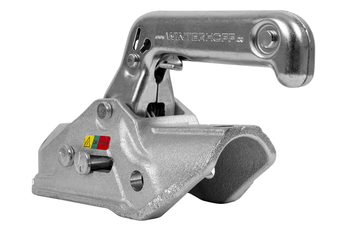 Kulové tažné zařízení WINTERHOFF WW 30-D3-K1212 pro přívěs 3000 kg s trubkovou ojí 50-51 mm, litinové