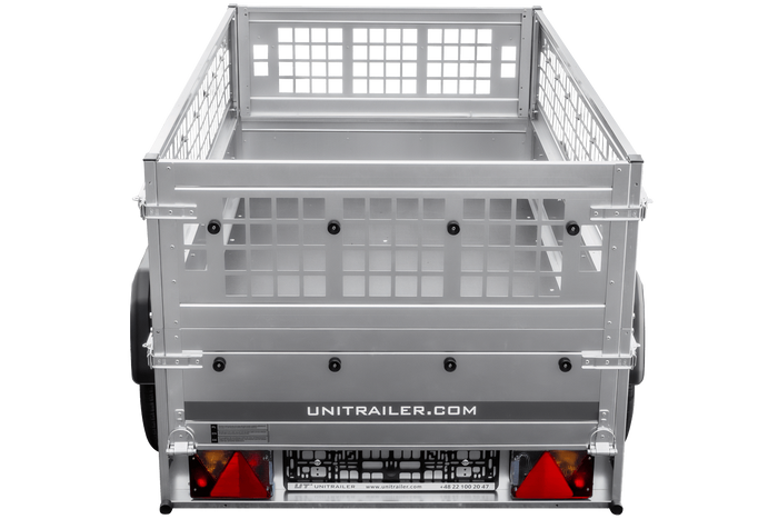 Přívěs Garden Trailer 200 KIPP s síťovanými bočnicemi