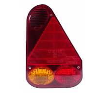 Zadní světlo ASPÖCK EARPOINT III bajonet 5pinový 4 funkce pravé