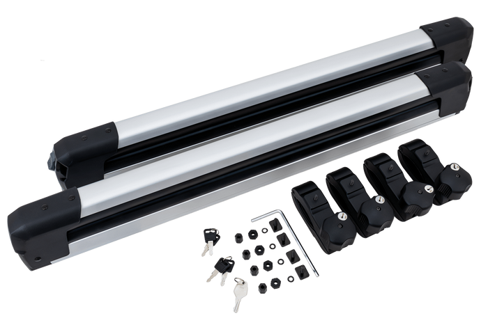 Inter Pack Frostline 6 - výsuvný hliníkový držák pro 6 párů lyží nebo 4 snowboardy