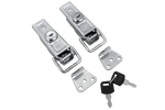 Sada bočních háků s upevňovacími prvky WINTERHOFF BVS 60-1 + BVSG 60-A, kompletní boční zámek přívěsu s klíčem