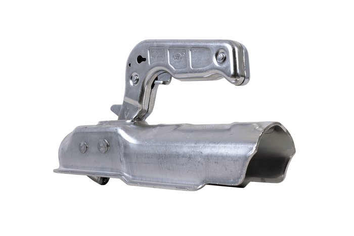 Kulové tažné zařízení STEELPRESS ZSK-0750C pro přívěs o hmotnosti 750 kg s trubkovou ojí o průměru 50 mm