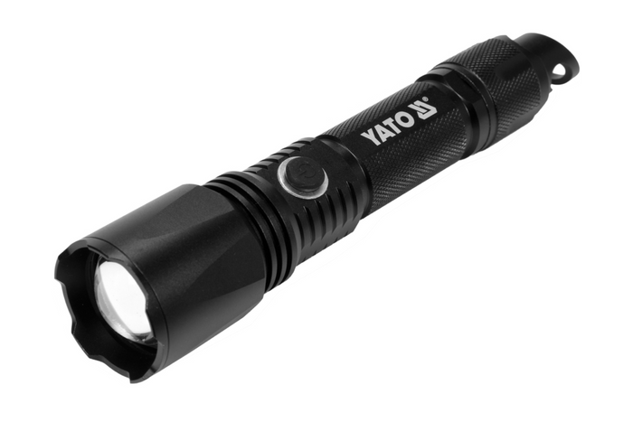 YATO YT-085609 LED multifunkční svítilna 900lm, powerbanka, otvírák lahví, nouzové kladivo