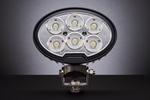 LED pracovní reflektorová svítilna TT TECHNOLOGY BLACK TT.13359F 6xLED 4800lm oválná