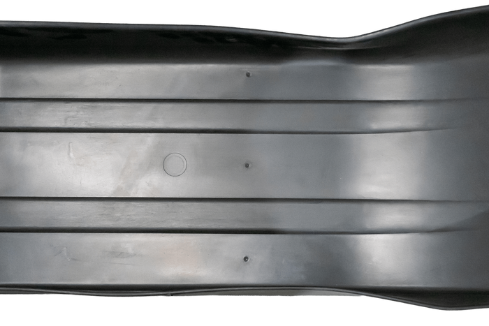 OUTLET Tandemový blatník pro přívěs 13-14" DOMAR D20522 plochý podběh kola 1500/220 mm