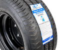 OUTLET Vyztužené kolo pro přívěs LINGLONG TYRE 195/55 R10C 98/96N UNITRAILER RÁFEK černý 6Jx10" 5x112 ET:-4