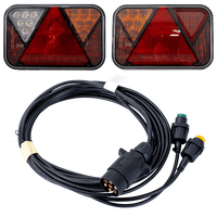 Zadní světla FRISTOM LED + kabelový svazek MANTES 4m 7PIN