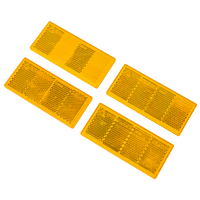 Sada 4 x odrazka oranžová pro přívěs