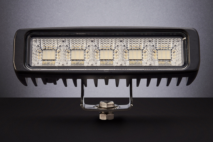 LED pracovní reflektorová svítilna TT TECHNOLOGY BLACK TT.13445 45xLED 3120lm obdélníková