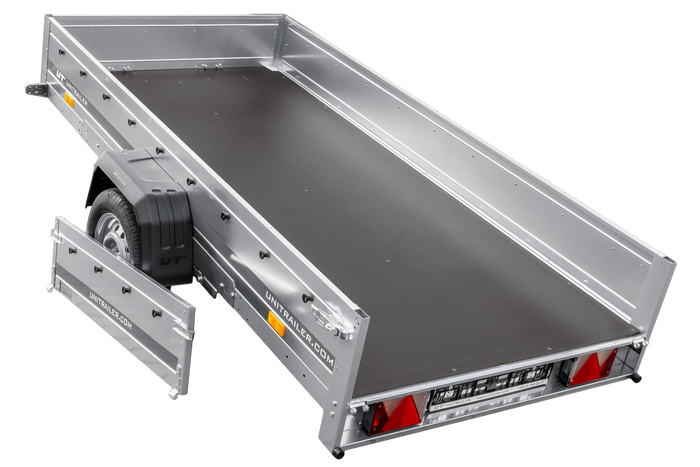 Přívěs za auto na pružinách 264x125 UNITRAILER GARDEN 264/R KIPP