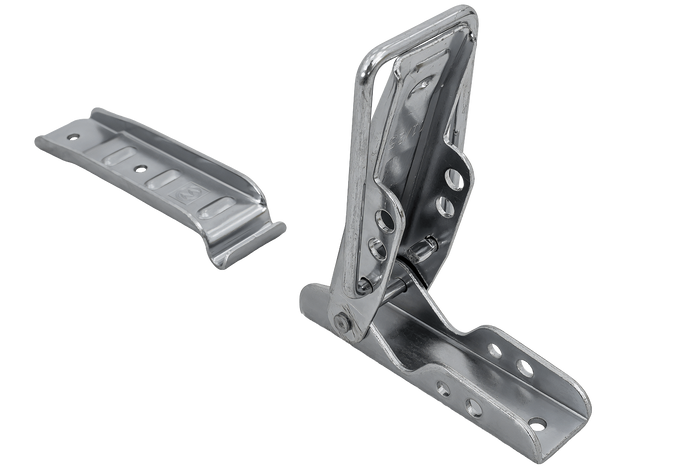 Boční tažné zařízení s přepážkou WINTERHOFF BV 10-2 + kompletní boční uzávěr přívěsu BVG 10-B