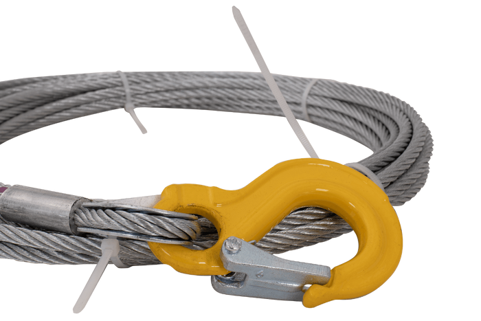 Lano navijáku pro tažné zařízení EFMETAL 638 kg 12,5 m