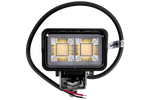 LED pracovní reflektorová svítilna TT TECHNOLOGY BLACK TT.13440 40xLED 2630lm obdélníková