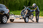 Přívěs MOTO 1 pro jeden motocykl