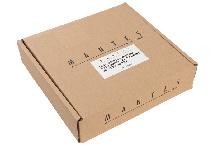 Sada na opravu plachty MANTES Eco Grey 500 g/m2