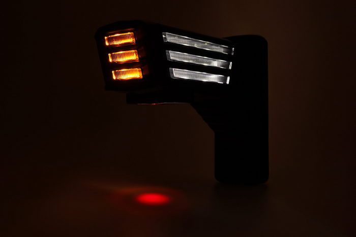 WAŚ 2550P W297.3.1 SPOT LED pravé obrysové světlo na krátkém rameni