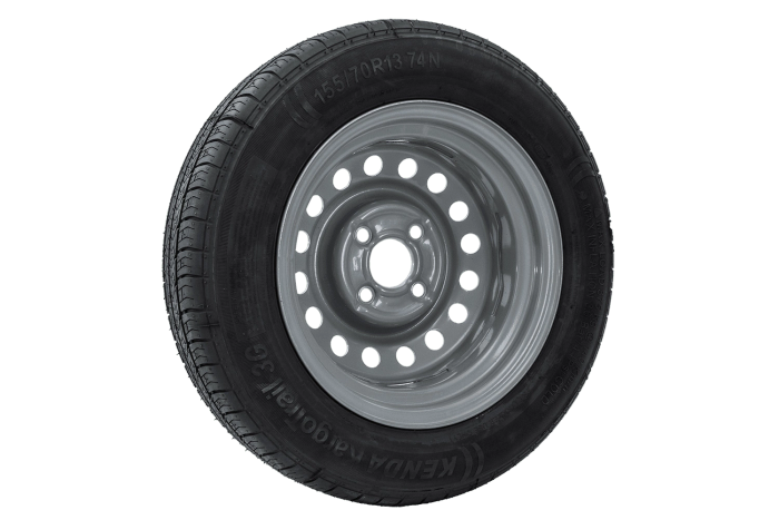 PRODEJNÍ kolo pro přívěs PNEUMATIKA KENDA 155/70 R13 74N RÁFEK KENDA 4Jx13&quot;H2 4x98 ET:30