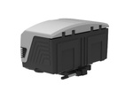 Towbox V3 Grey LED Edition - box na zavazadla montovaný na tažné zařízení