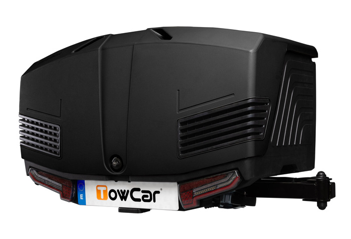 Tažné zařízení Towbox V3 Camper black - box na zavazadla montovaný na tažné zařízení