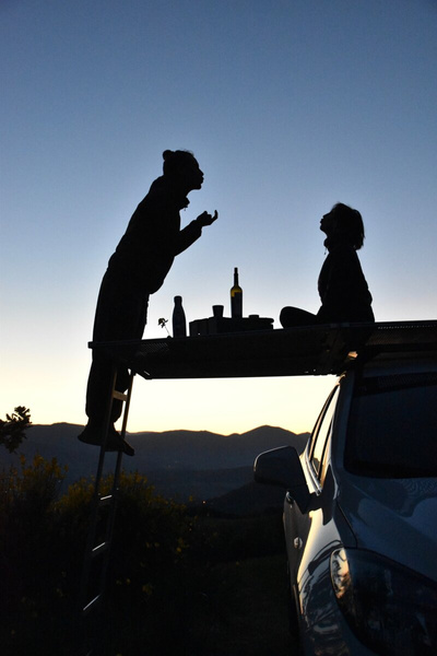 Střešní plošina pro stan CampUp - Karma 50.130