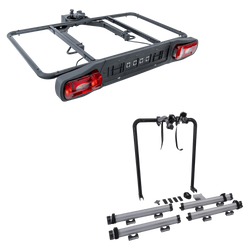 Plošina Inter Pack Re-Cargo pro montáž na tažné zařízení + adaptér pro přepravu 2 kol