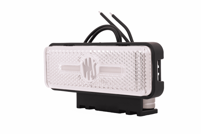 WAŚ W254 2035 LED bílá univerzální obrysová svítilna s držákem