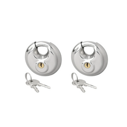 Sada dvou kulatých visacích zámků ProPlus 341319S, diskové, 70 mm